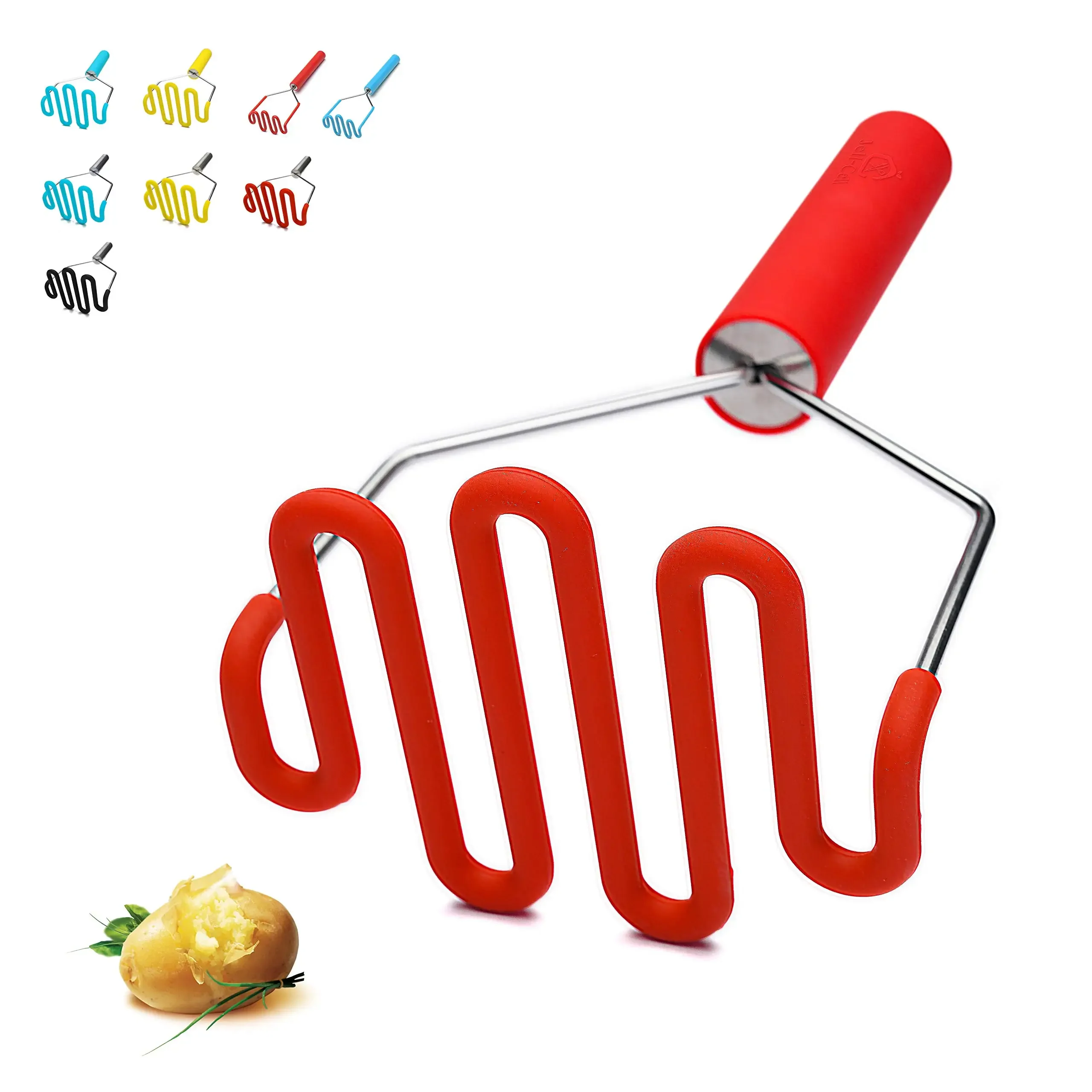 Potato Masher Ricer - Triturador de Patatas de Silicona Suave