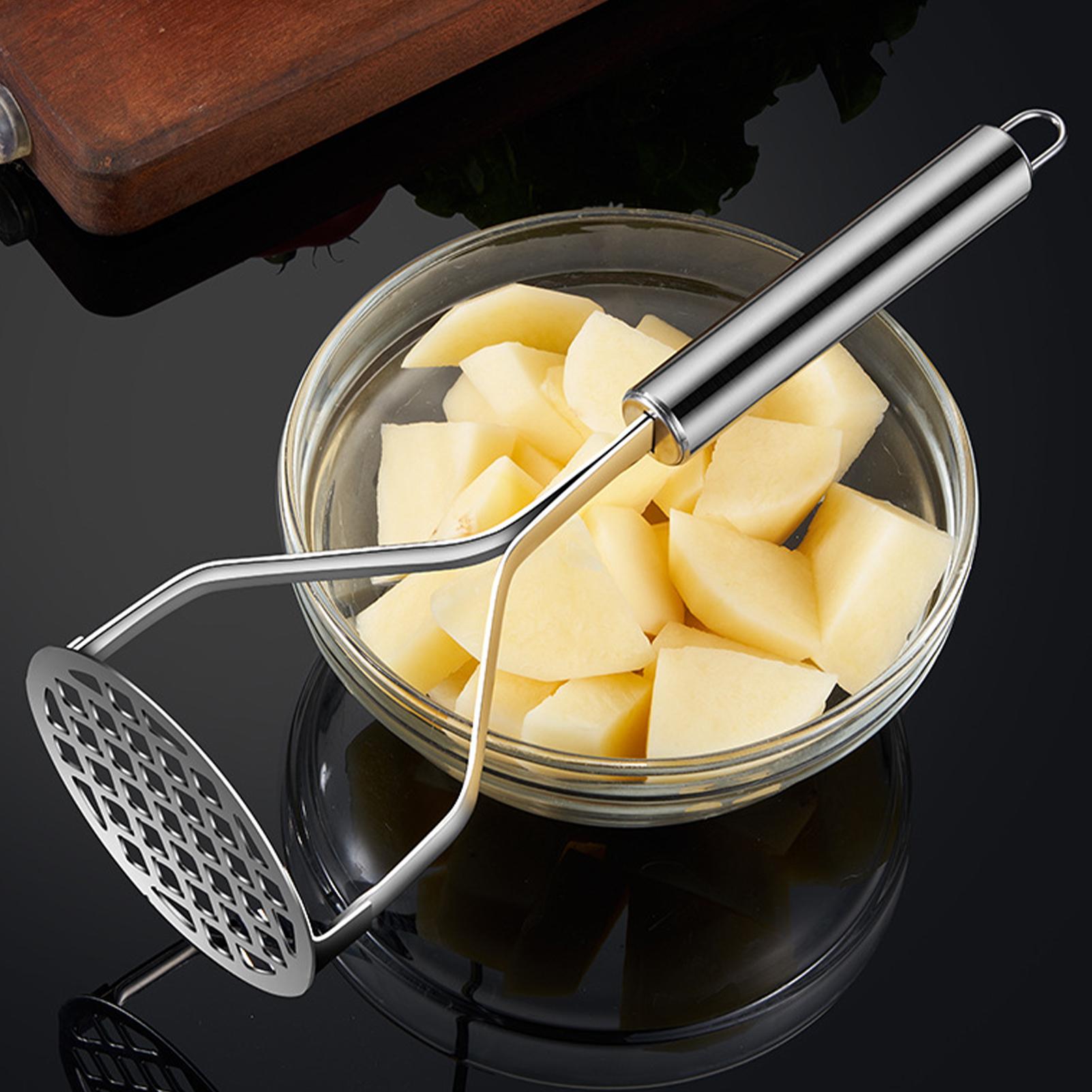 Potato Masher Ricer - Triturador Manual de Patatas de Acero
