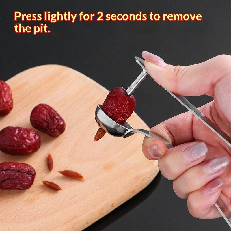 Kitchen Gadgets And Tools - Herramienta para deshuesar dátiles rojos de