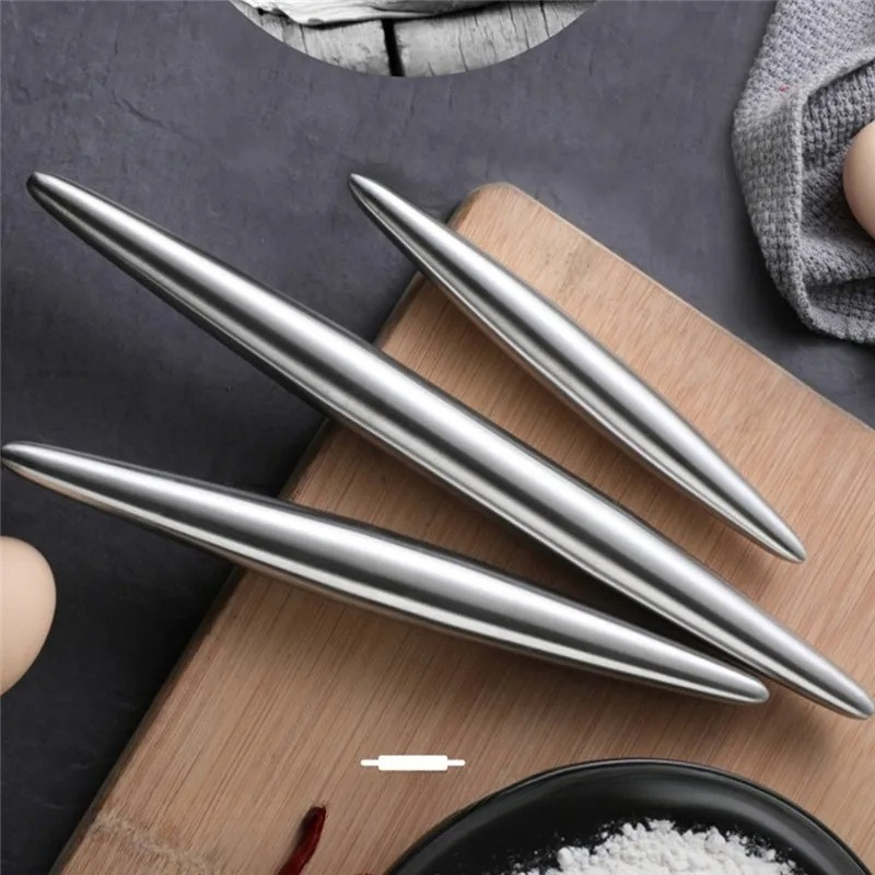 Kitchen Gadgets Dumpling Maker - Rodillo de acero inoxidable, utensilios de