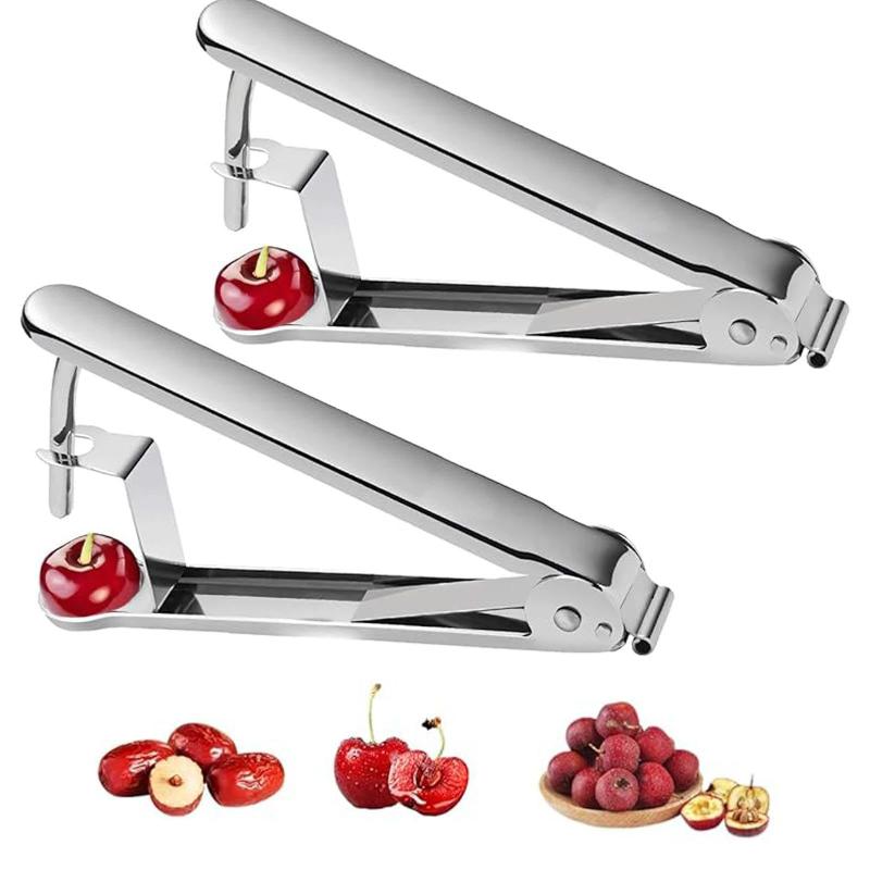 Kitchen Gadgets For Small Kitchens - Removedor de huesos multifuncional para cerezas,