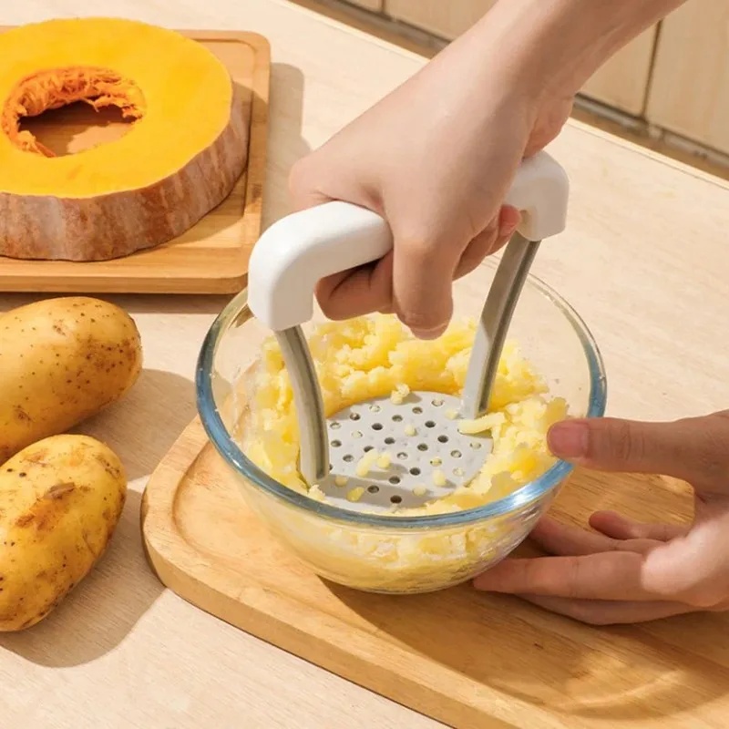 Potato Masher Ricer - Triturador de Patatas Manual, Duradero, con