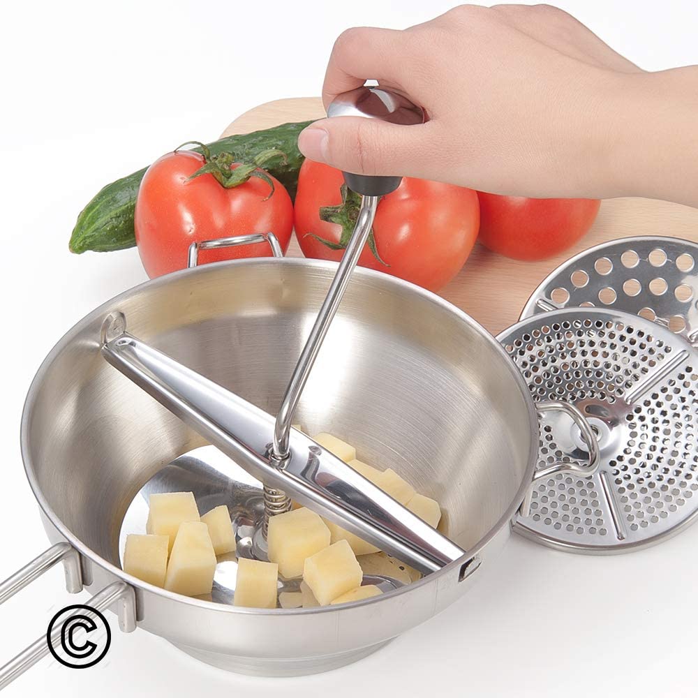 Molinillo de alimentos multifu - Potato Masher Ricer reseña y precio