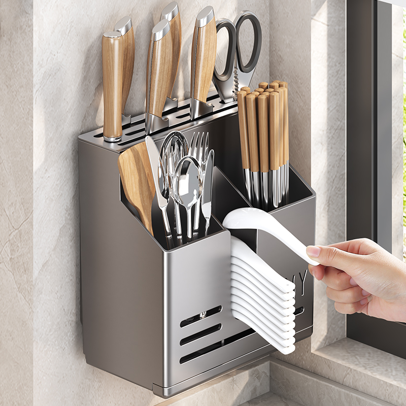 Soporte para cuchillos de coci - Kitchen Gadgets Rack reseña y precio