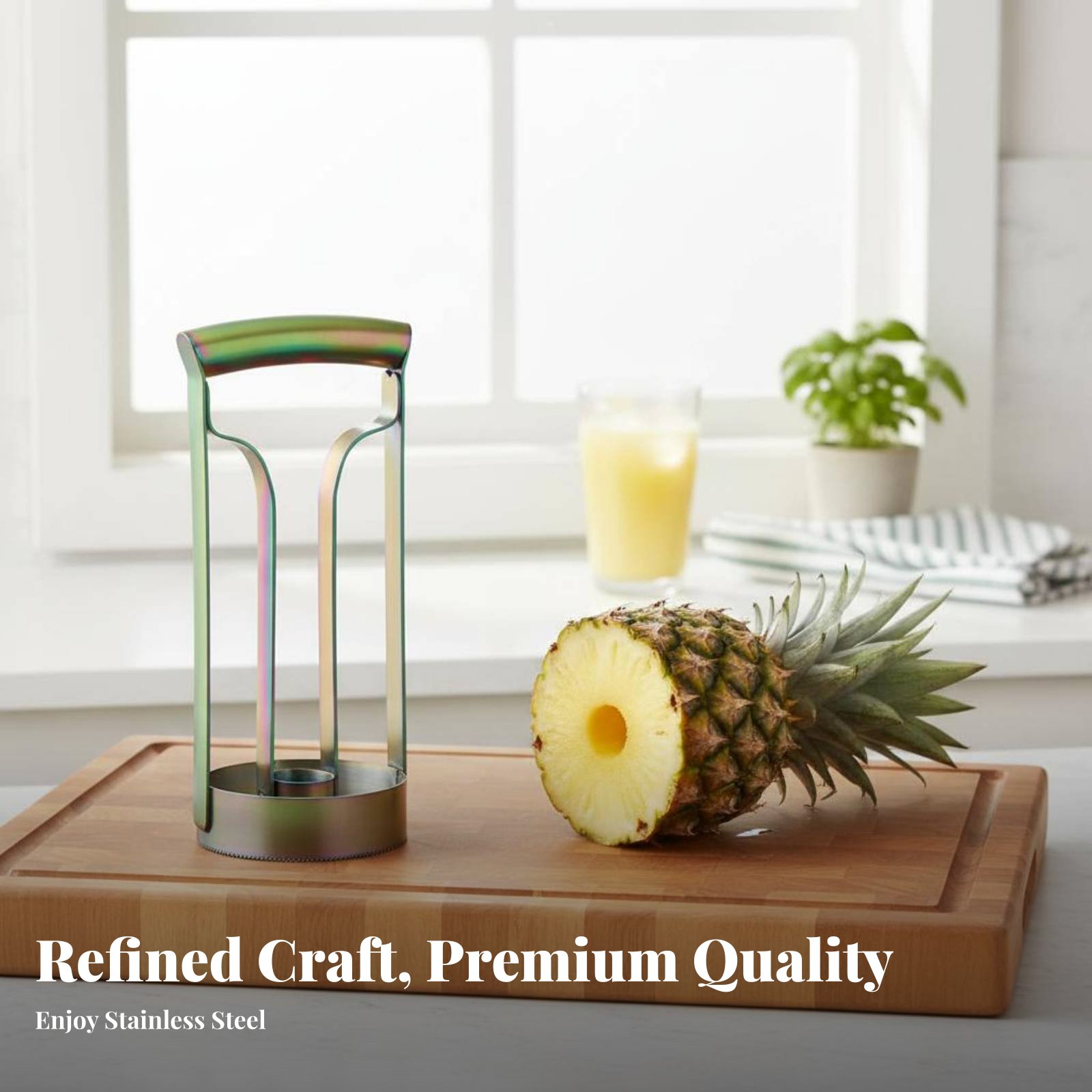 Cortador de Piña de Acero Inox - Kitchen Gadgets And Tools reseña y precio
