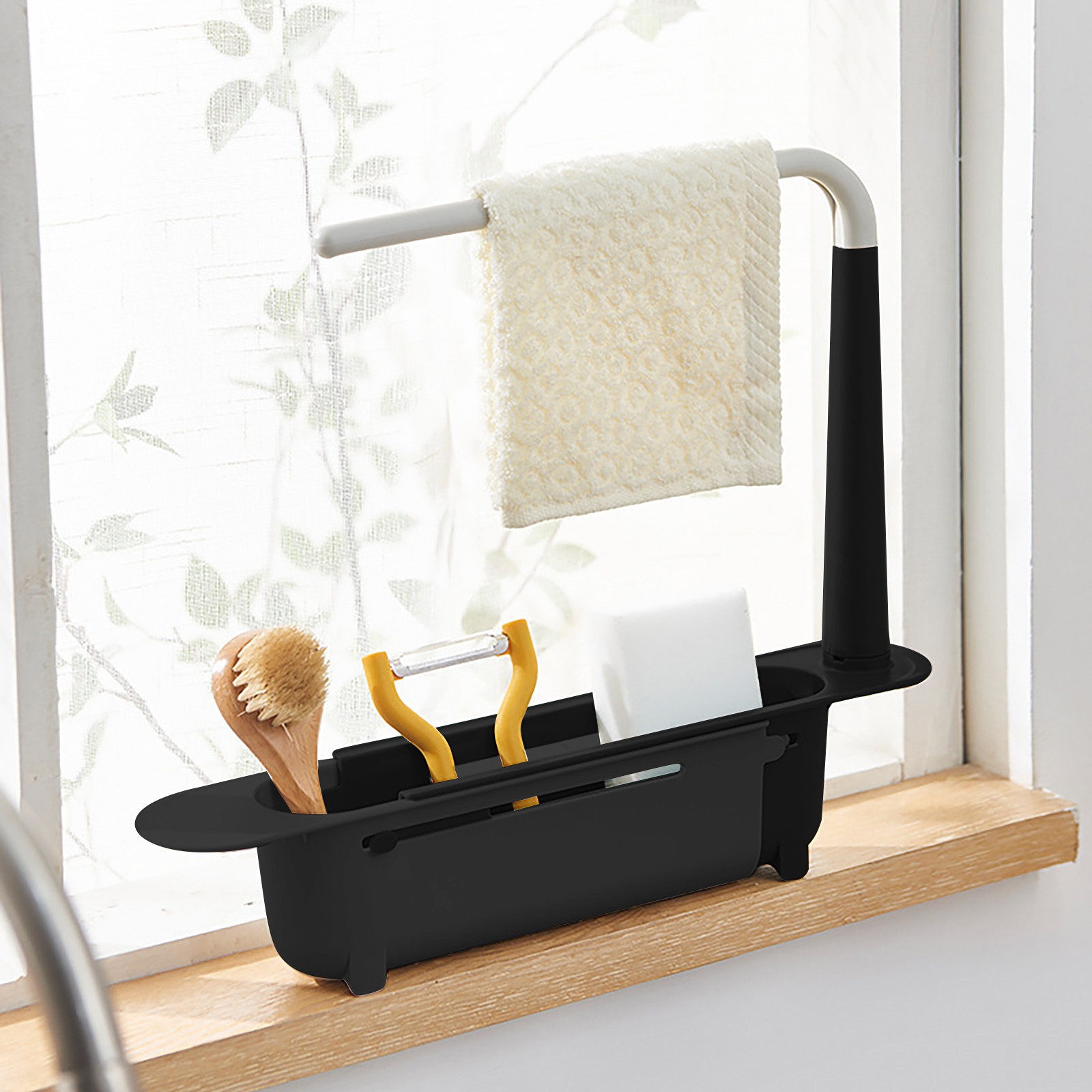 Elescopic-estante escurridor p - Kitchen Gadgets Storage Ideas reseña y precio