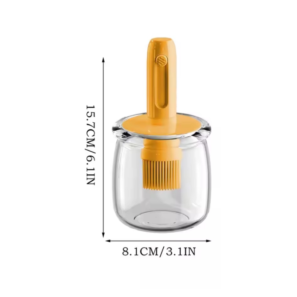 Dispensador de aceite de cocin - Kitchen Gadgets Dispenser Brush Holder reseña y precio