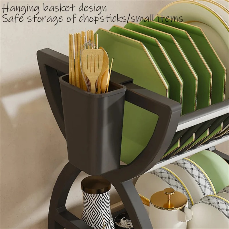 Escurridor de Platos de 2 Nive - Kitchen Gadgets Rack reseña y precio