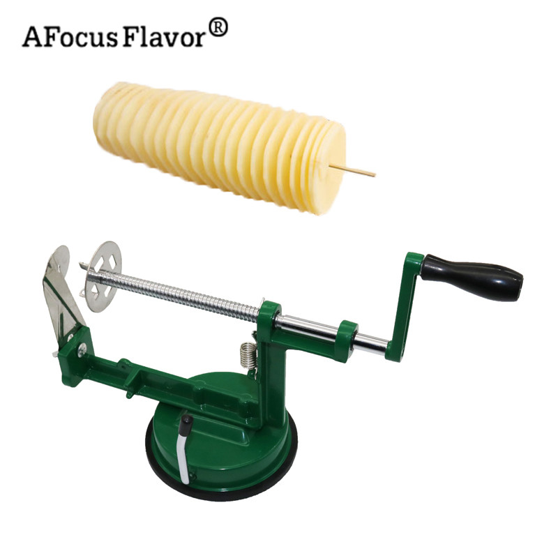 Rebanador de patatas Twister,  - Potato Masher Ricer reseña y precio