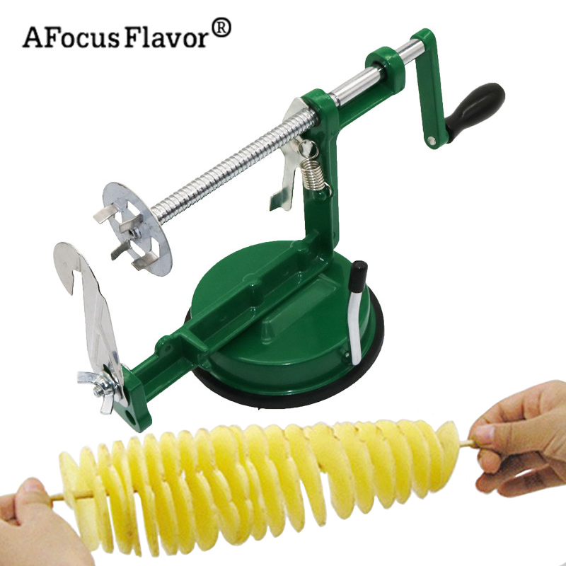Rebanador de patatas Twister,  - Potato Masher Ricer reseña y precio