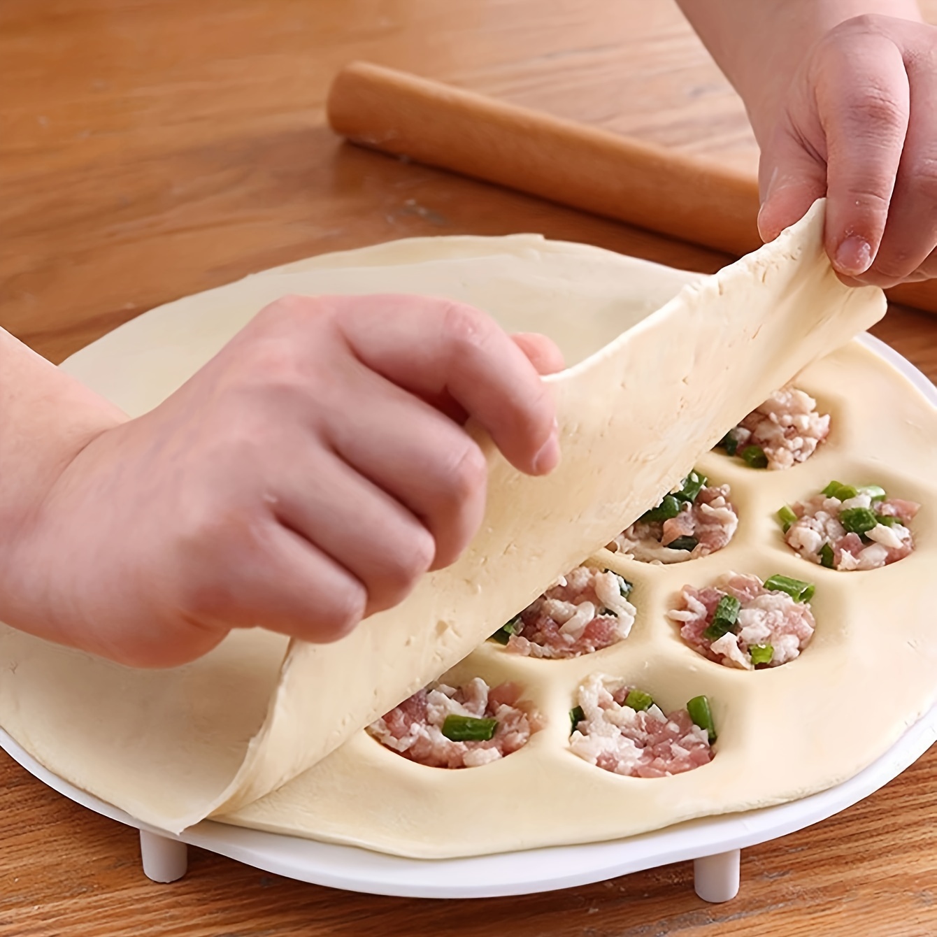 1 unidad: molde Simple para du - Kitchen Gadgets Dumpling Maker reseña y precio