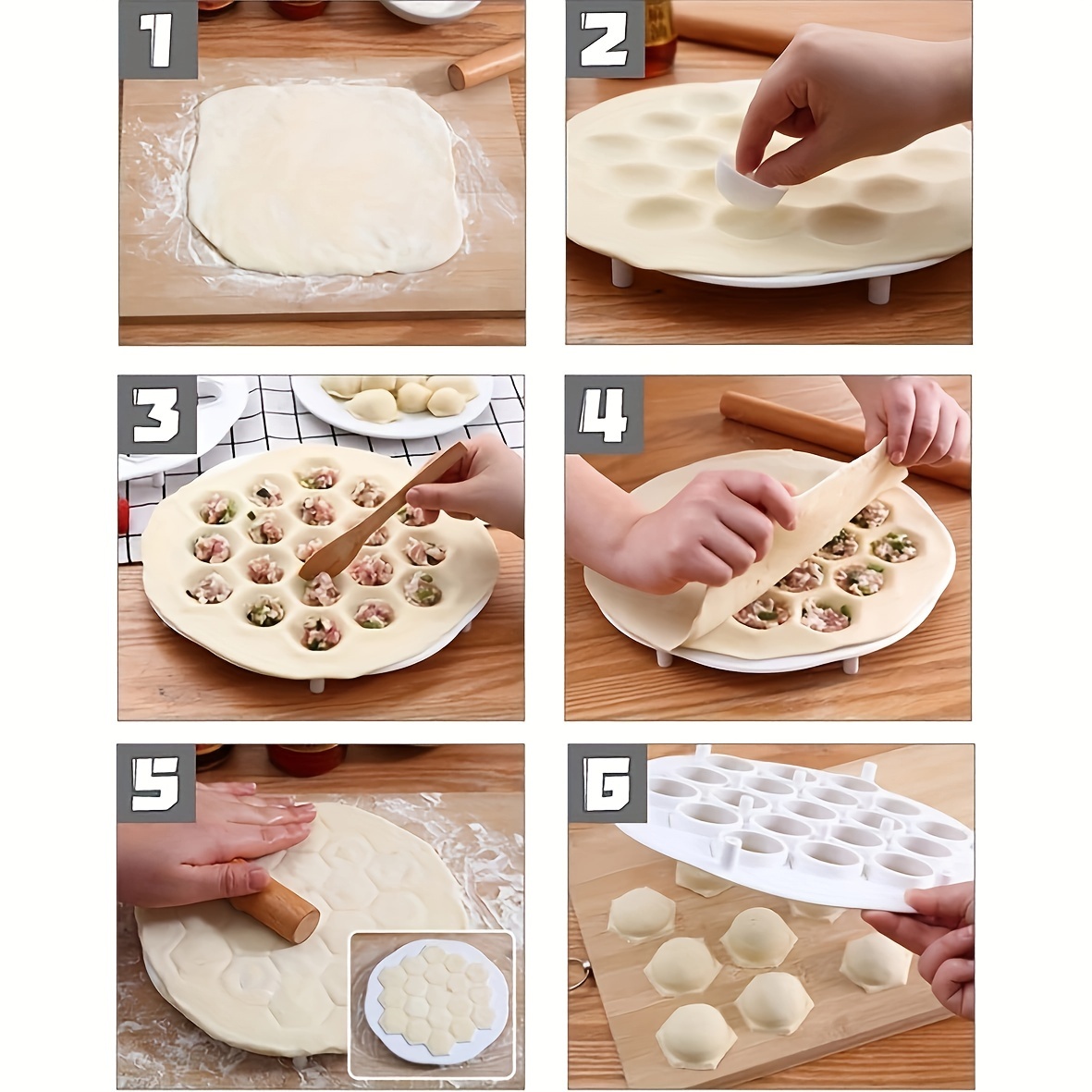 1 unidad: molde Simple para du - Kitchen Gadgets Dumpling Maker reseña y precio