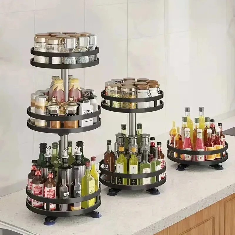 360 ° Organizador giratorio pa - Kitchen Gadgets Storage Ideas reseña y precio